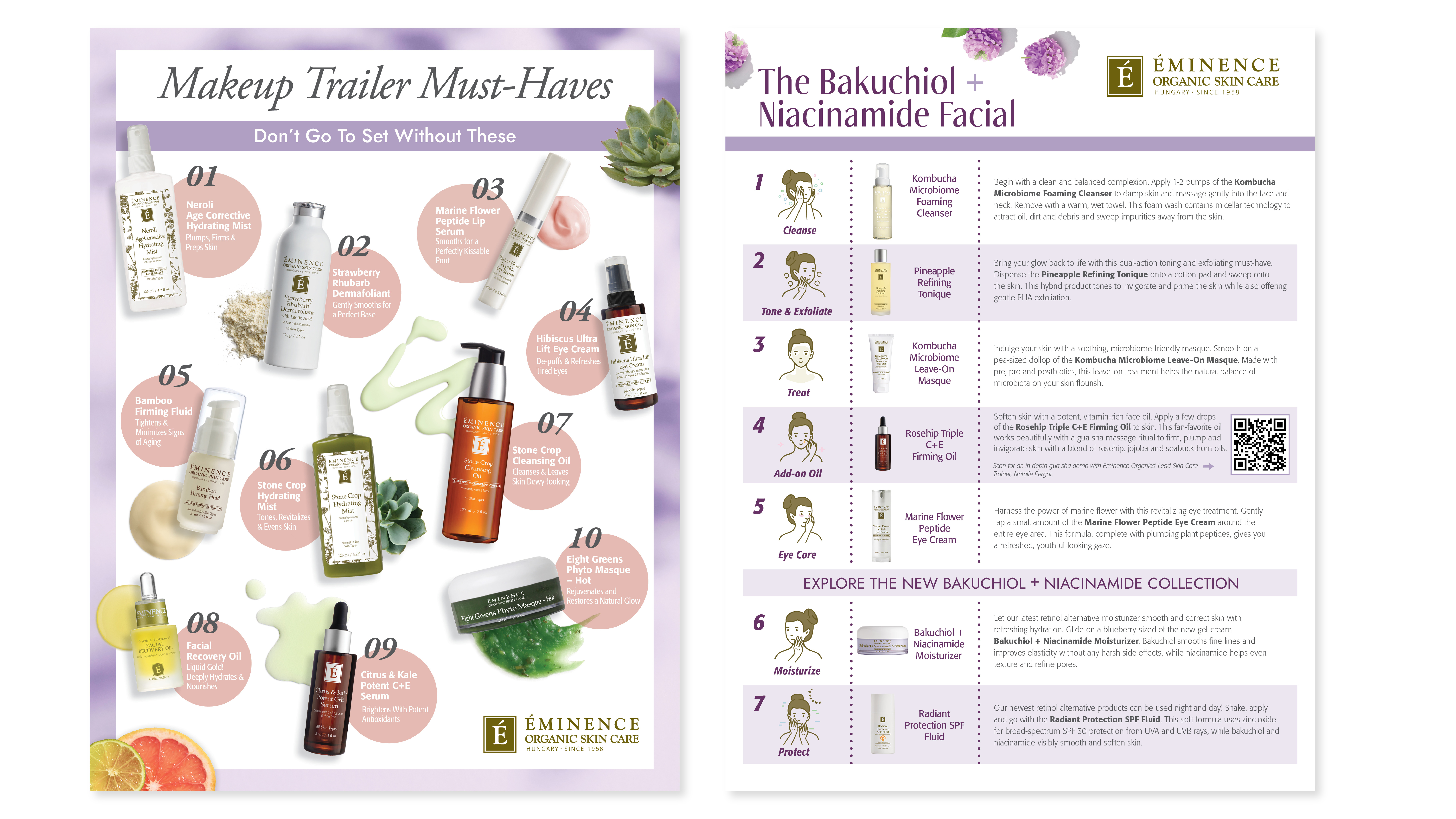 Eminence Organic Skin Care Project Board